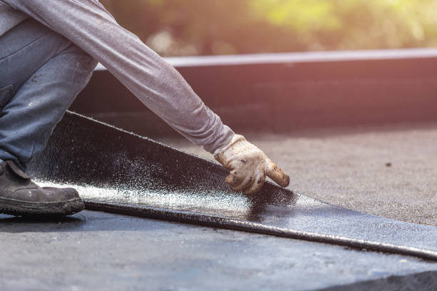 Professional Waterproofing technician working in Summit, NJ